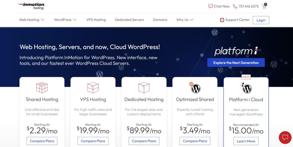 Inmotion Hosting Review