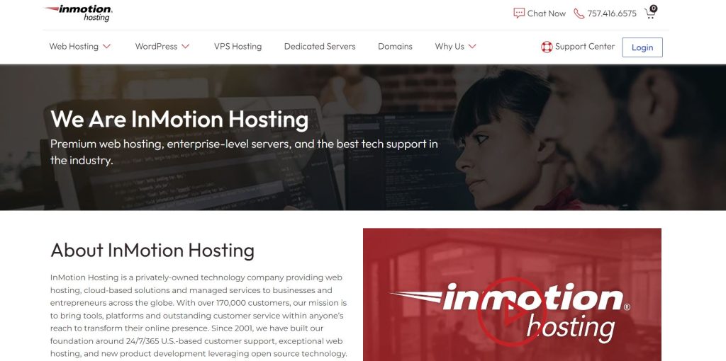Inmotion Hosting Review