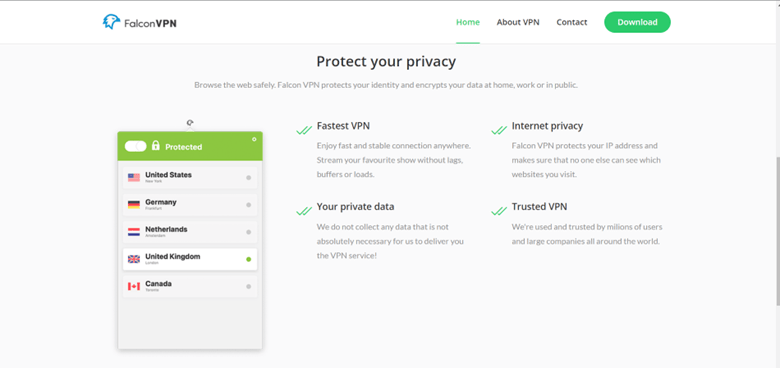 About Falcon VPN