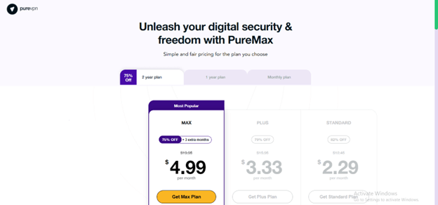 PureVPN Pricing