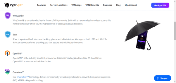 VyprVPN Core Features